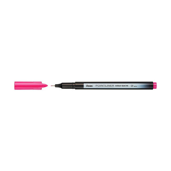 Pentel Pointliner S40 fineliner roze (0,4 mm) 494630 - 1