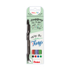 Set Pentel SES15C brushpennen assorti (4 stuks)