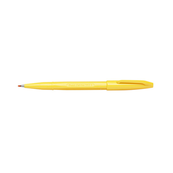 Pentel Sign S520 fineliner geel (0,8 mm) S520-G 210315 - 1
