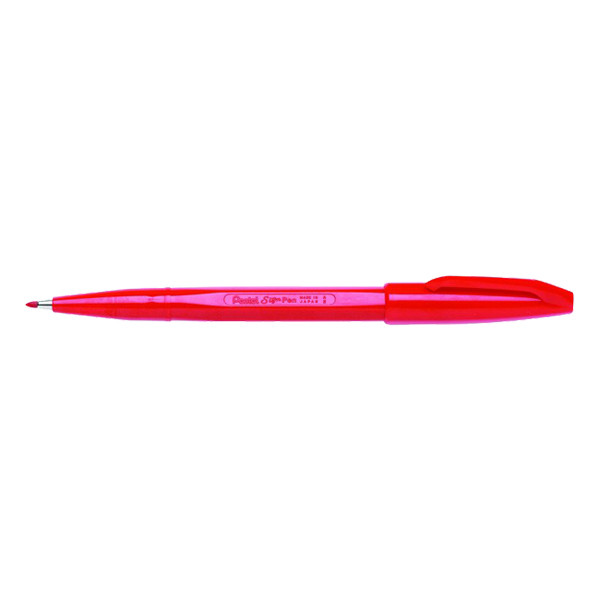 Pentel Sign S520 fineliner rood (0,8 mm) S520-B 210078 - 1