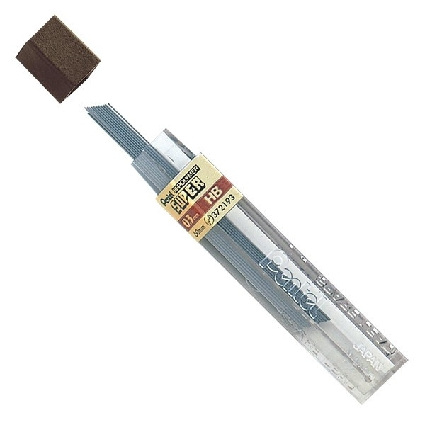Pentel vulpotlood vulling 0,3 mm HB (12 vullingen) 210014 - 1