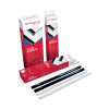Pergamy klemstrips 10 - 12 mm zwart (25 stuks) 900108 406991