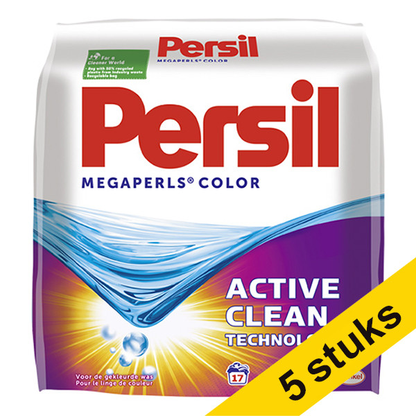 Persil Aanbieding: 5x Persil Color Megaperls waspoeder 1 kg (17 wasbeurten)  SPE00057 - 1