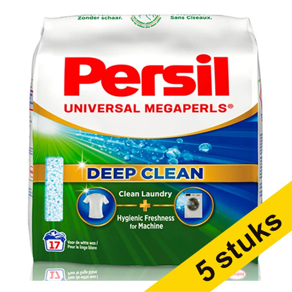 Persil Aanbieding: 5x Persil Megaperls waspoeder 1.02 kg (17 wasbeurten)  SPE00055 - 1