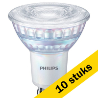Aanbieding: 10x Philips GU10 led-spot MasterLED glas dimbaar 6.2W (80W)