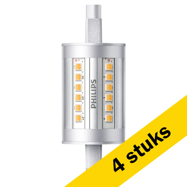 Aanbieding: 4x Philips R7S led-lamp staaflamp 7.5W (60W) LPH00500 - 1