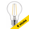 Aanbieding: 6x Philips E27 filament led lamp peer warm wit 2.2W (25W) LPH02333 - 1
