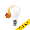 Aanbieding: 6x Philips E27 led-lamp peer WarmGlow mat dimbaar 5.9W (60W) LPH02581 - 1