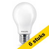 Aanbieding: 6x Philips E27 led lamp peer mat warm wit 4.5W (40W) LPH02297 - 1