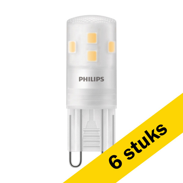 Aanbieding: 6x Philips G9 LED capsule | SMD | Mat | 2700K | 1.9W (25W) LPH03835 - 1