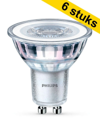 Aanbieding: 6x Philips GU10 LED spot | 4000K | 4.6W (50W) LPH00204