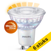 Aanbieding: 6x Philips GU10 LED spot WarmGlow 3.8W (50W) LPH02528 - 1