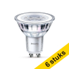 Aanbieding: 6x Philips GU10 led-spot Classic glas 4.6W (50W) LPH00333 - 1