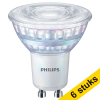 Aanbieding: 6x Philips GU10 led-spot Classic glas dimbaar 4000K 3W (35W) LPH00651 - 1