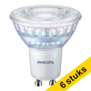Aanbieding: 6x Philips GU10 led-spot Classic glas dimbaar 4W (50W) LPH00245 - 1