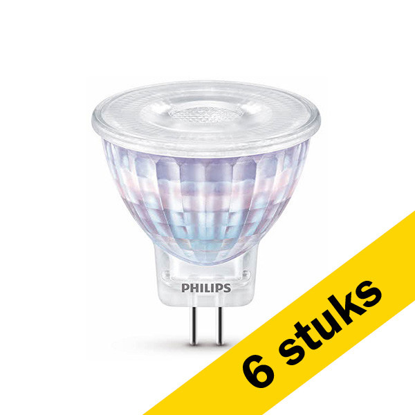 Aanbieding: 6x Philips GU4 led-spot niet dimbaar 2.3W (20W) LPH01374 - 1