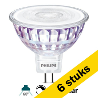 Aanbieding: 6x Philips GU5.3 LED spot | 2700K | Dimbaar | 7W (50W)