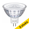 Aanbieding: 6x Philips GU5.3 led-spot dimbaar 4.6W (35W) LPH02620 - 1