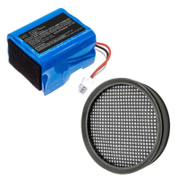 Philips BL7734 / 300002906404 accu + Filter (21.6 V, 2.5 Ah, 123accu huismerk) APH00297