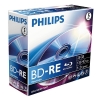 Philips Blu-Ray-RE rewritable 5 stuks in jewel case BE2S2J05C/00 098023