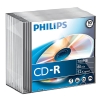 Philips CD-R 80 min. 10 stuks in slimline doosjes