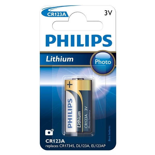 Philips CR123A Lithium batterij 1 stuk CR123A/01B 098335 - 1