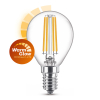 Philips E14 filament led-lamp kogel WarmGlow dimbaar 2.5W (25W) LPH02549 - 1