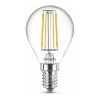 Philips E14 filament led-lamp kogel warm wit 4.3W (40W)