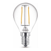 Philips E14 filament led lamp kogel warm wit 2W (25W) 929001238695 LPH02394