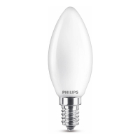 Philips E14 led-lamp kaars mat 6.5W (60W) LPH02417