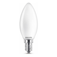 Philips E14 led-lamp kaars mat warm wit 2.2W (25W) 929001345255 LPH02413