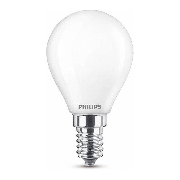 Philips E14 led lamp kogel mat warm wit 2.2W (25W) 929001345455 LPH02380 - 1
