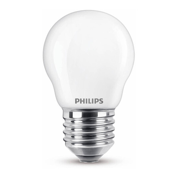 Philips E27-led lamp kogel mat 4.3W (40W) LPH02362 - 1