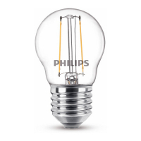 Philips E27 filament led-lamp kogel warm wit 2W (25W) 929001238755 LPH02370