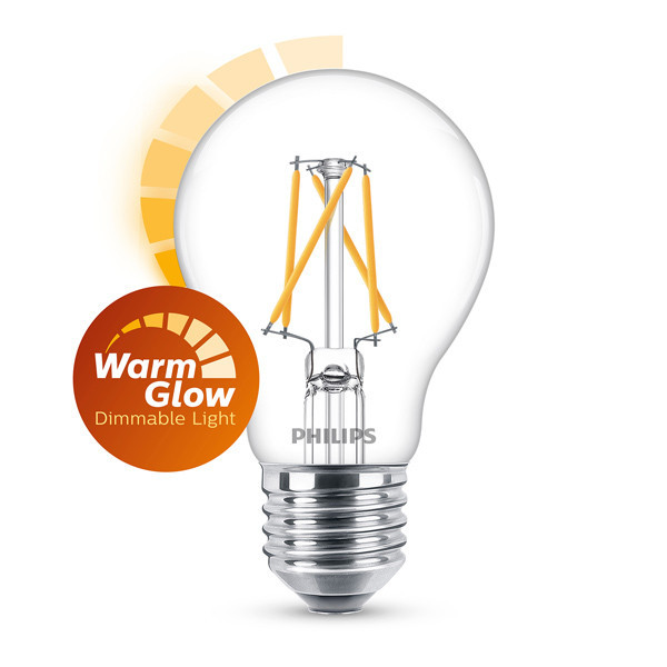 Philips E27 filament led-lamp peer WarmGlow 3.4W (40W) LPH02531 - 1