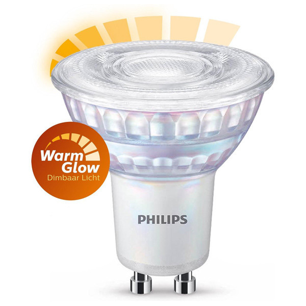 Philips GU10 led-spot WarmGlow dimbaar 2.6W (35W) LPH01391 - 1
