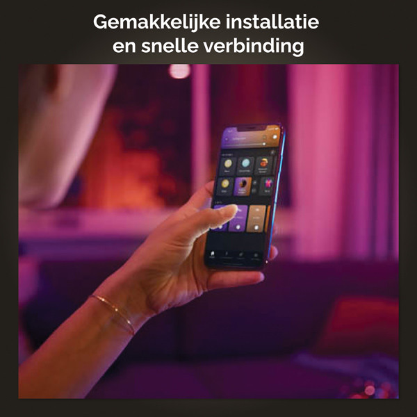 Philips Hue E14 smart lamp kaars C39 wit en RGB instelbaar zigbee 2 stuks LPH02701 - 7