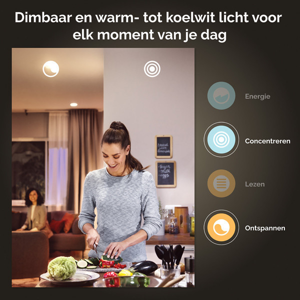 Philips Hue E14 smart lamp kaars C39 wit instelbaar zigbee LPH02711 - 5
