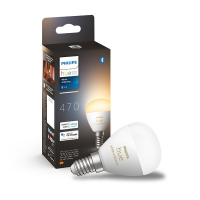 Philips Hue E14 smart lamp kogel P45 wit instelbaar zigbee LPH03367