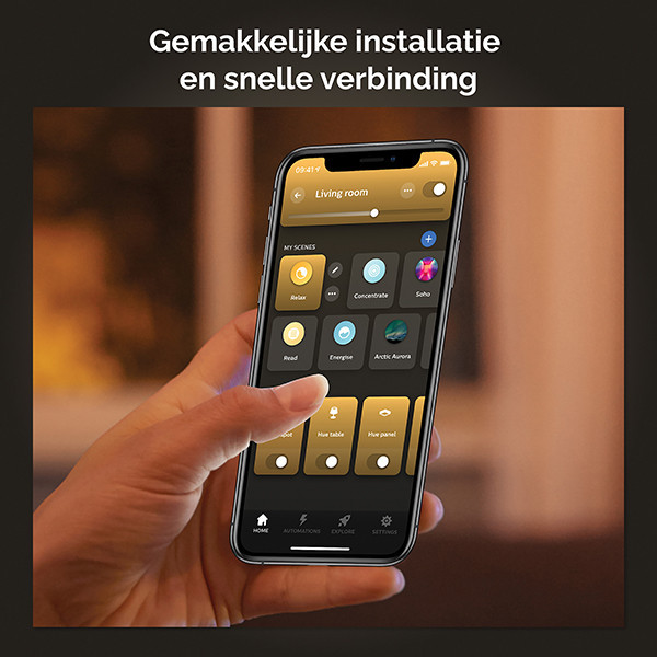 Philips Hue E14 smart lamp kogel P45 wit instelbaar zigbee LPH03367 - 7