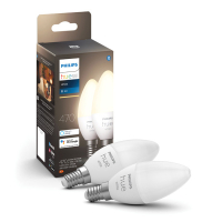 Philips Hue E14 smart lamp wit zigbee 2 stuks LPH02722