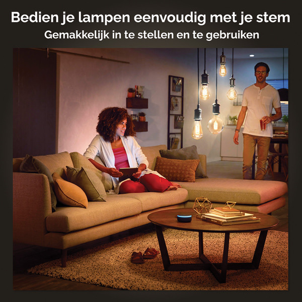 Philips Hue E27 smart lamp wit instelbaar zigbee LPH02737 - 7