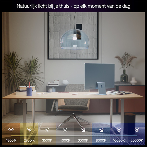 Philips Hue E27 smart lamp wit instelbaar zigbee LPH04278 - 4