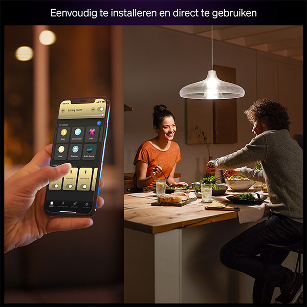 Philips Hue E27 smart lamp wit zigbee LPH04274 - 3