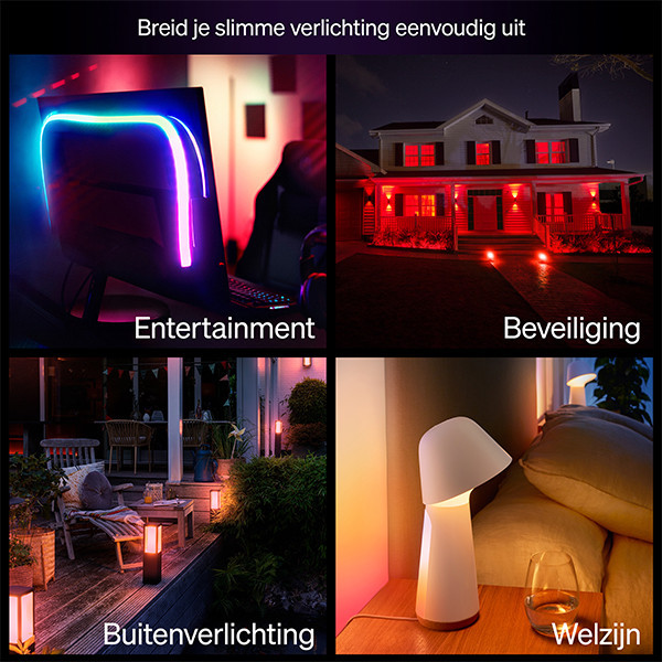 Philips Hue Essential E27 smart lamp wit en RGB instelbaar zigbee LPH04289 - 9