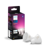 Philips Hue GU10 smart lamp PAR16 wit zigbee 2 stuks LPH03696 - 1
