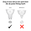 Philips Hue GU10 smart lamp PAR16 wit zigbee 2 stuks LPH03696 - 7