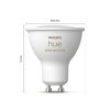 Philips Hue GU10 smart lamp PAR16 wit zigbee LPH03695 - 3
