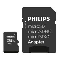 Philips Micro SDHC geheugenkaart class 10 inclusief SD adapter - 16GB FM16MP45B/00 FM16MP45B/10 098121