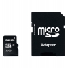 Philips Micro SDHC geheugenkaart class 10 inclusief SD adapter - 32GB FM32MP45B/00 FM32MP45B/10 098122
